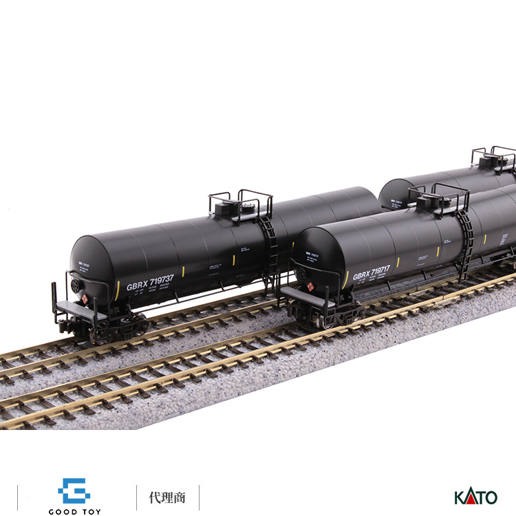 KATO 106-4806 Greenbrier Tank Car 8 Car Set, GATX　Set B