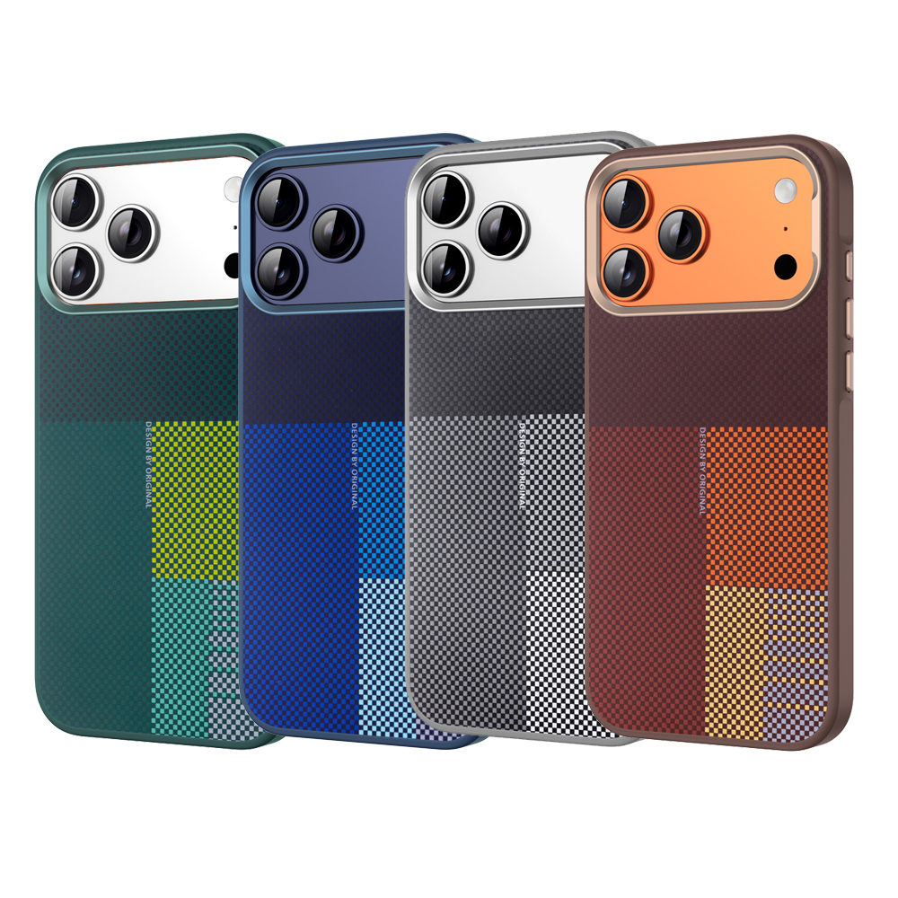 TOTU 拓途 iPhone 18/17/Pro/Pro Max 隱藏磁吸防摔手機保護殼 霧面磨砂 ColorPlaid系列 MagSafe