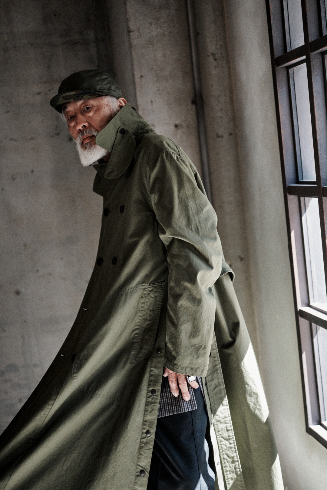 Black Sign Field Camo Duality Cap / Force Green × Field Camo