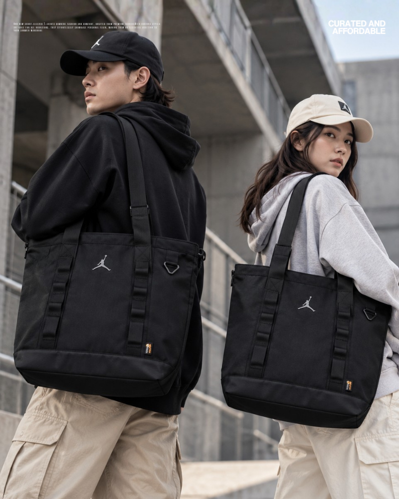 Jordan x CORDURA 托特包機能防潑水耐磨 大容量 側背包 斜背包 手提包