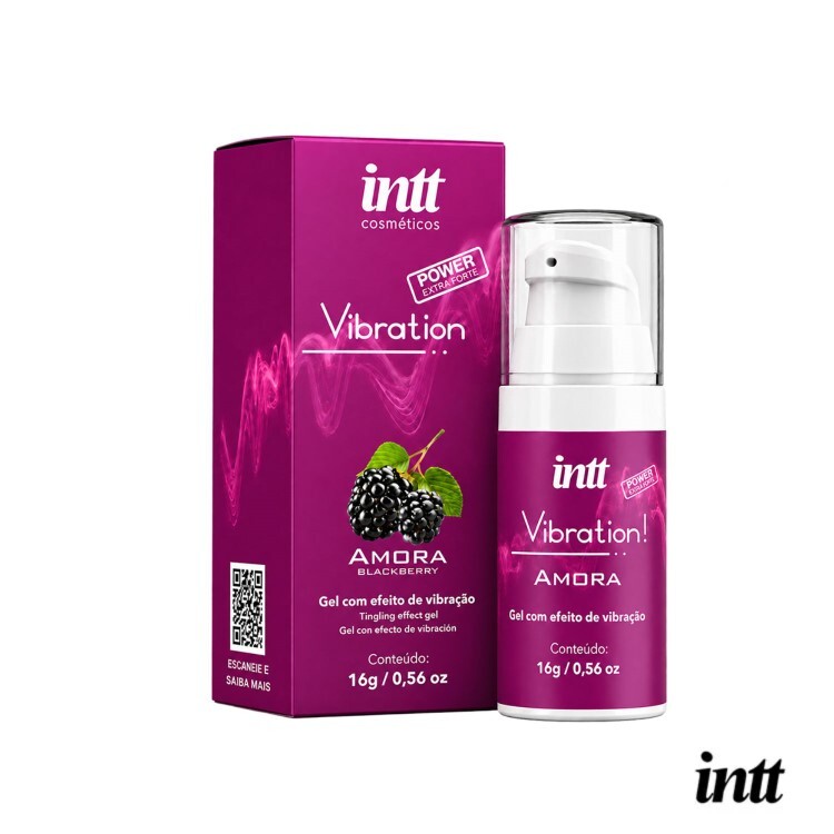 Intt Vibration 黑莓爆跳式高潮凝膠 強勁版 高潮液 高潮潤滑