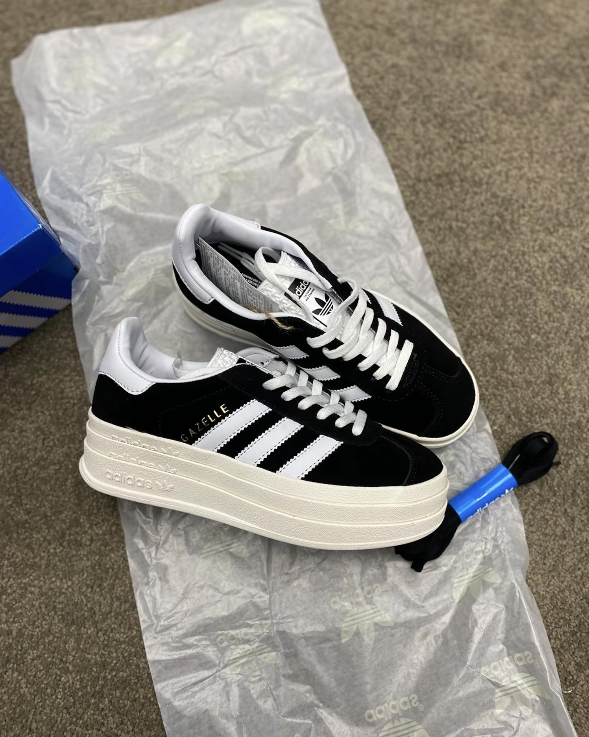 (預訂) Adidas Gazelle Blod 厚底
