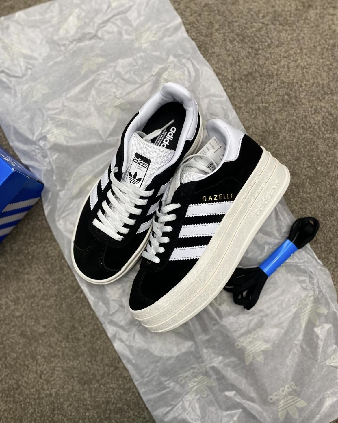 (預訂) Adidas Gazelle Blod 厚底
