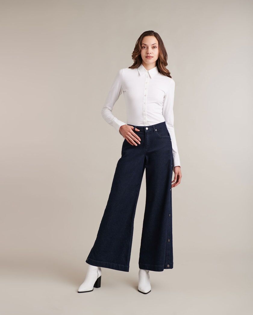 1AF1013-005 [ANNE FONTAINE] Nuage-Ml 恤衫 白色 #P0747601 (EU)
