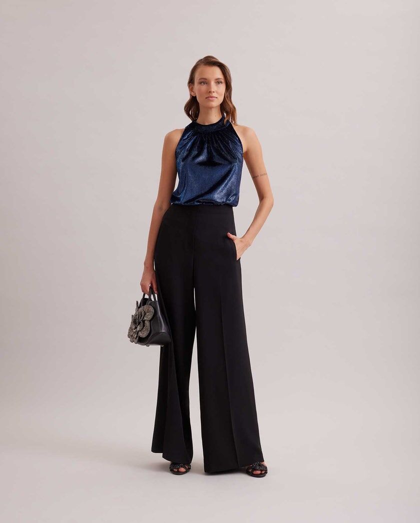 1AF1013-042 [ANNE FONTAINE] Pleiade 女裝襯衫 深藍色 #H22F294522 (EU)