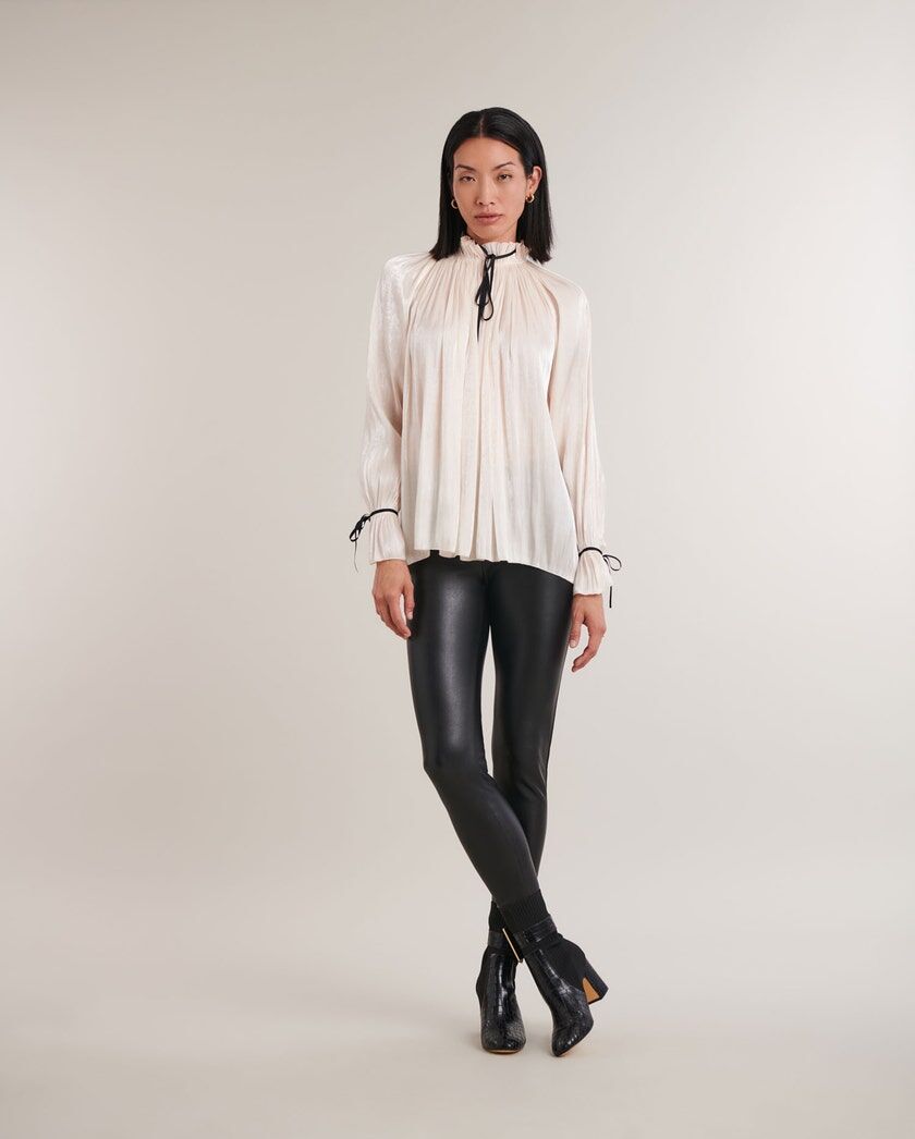 1AF1013-053 [ANNE FONTAINE] Fabienne 女裝襯衫 月光白 #H24F345119 (EU)