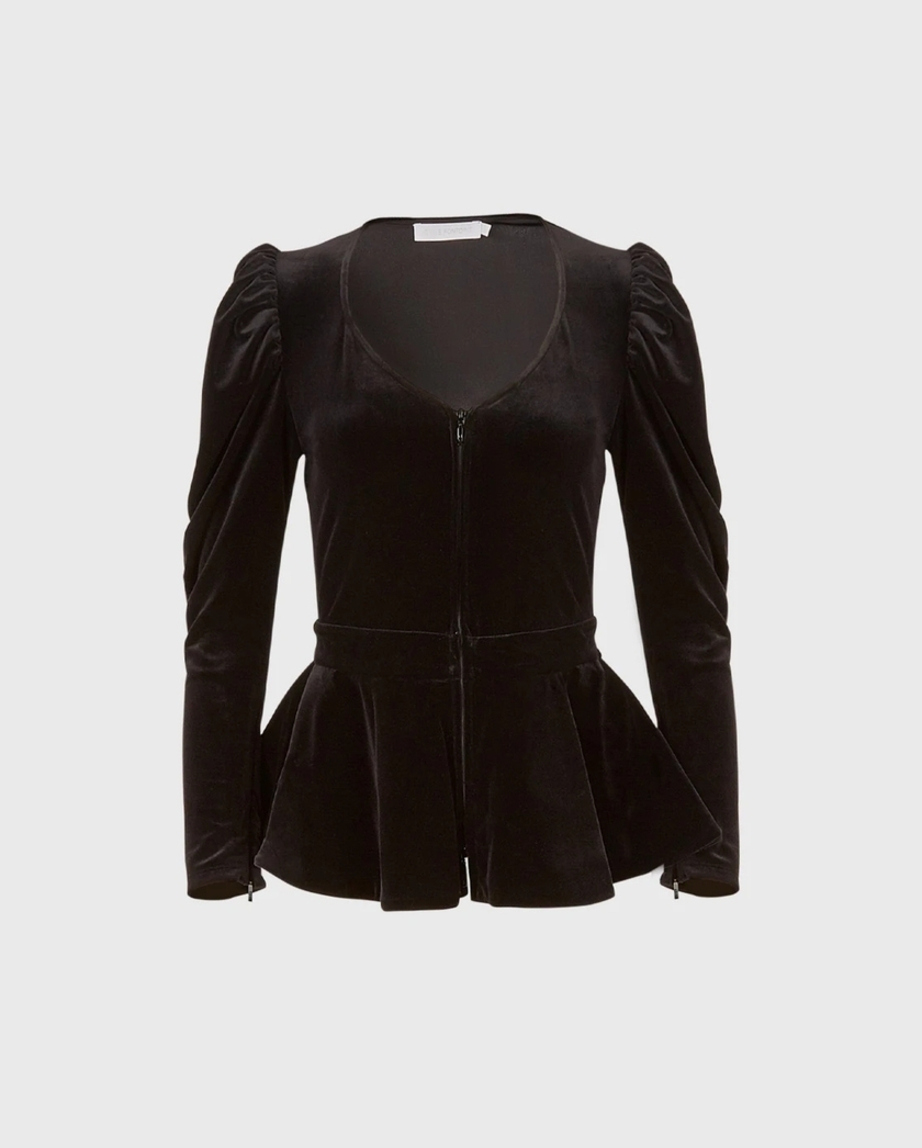 1AF1013-054 [ANNE FONTAINE] Elyse 恤衫 黑色 #H24F01003 (EU)
