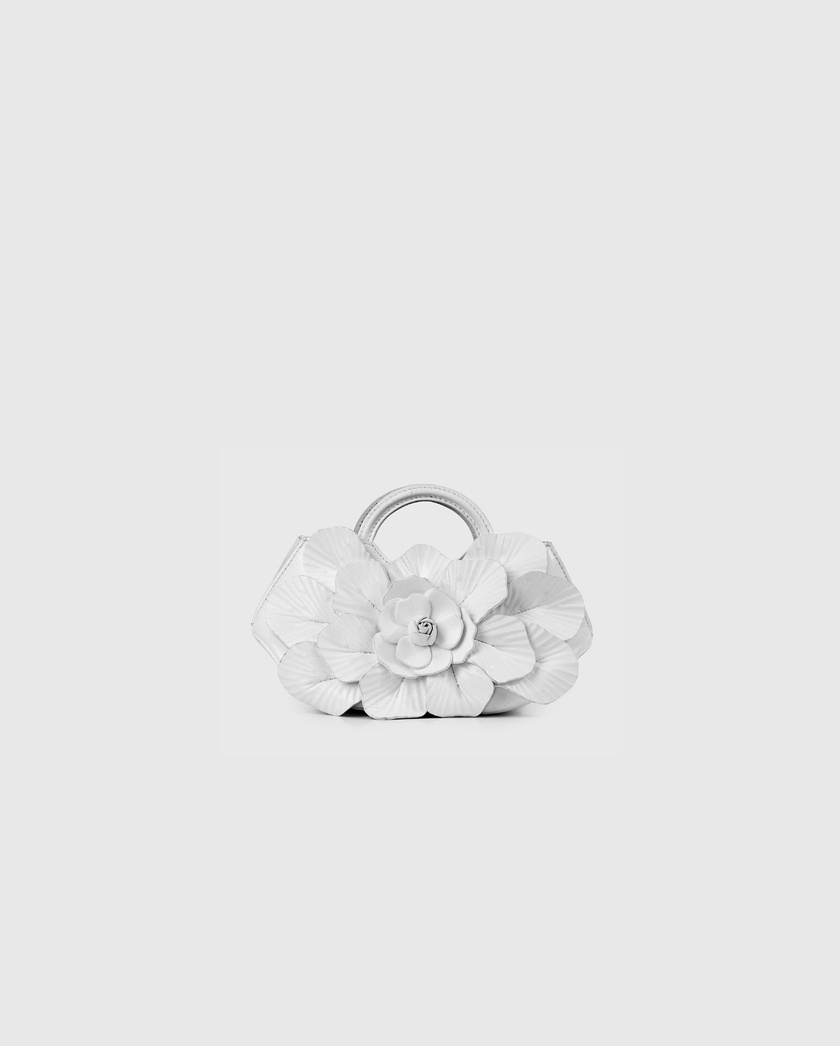 1AF1013-073 [ANNE FONTAINE] Scarlettmini 手提袋 白色 #H21A00201 (EU)