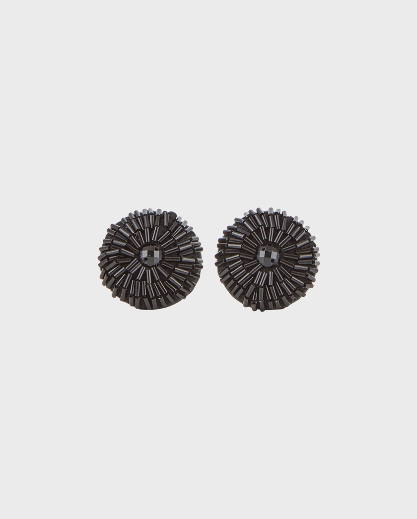 1AF1013-118 [ANNE FONTAINE] Corly 袖扣 黑色 #H25A03603 (EU)