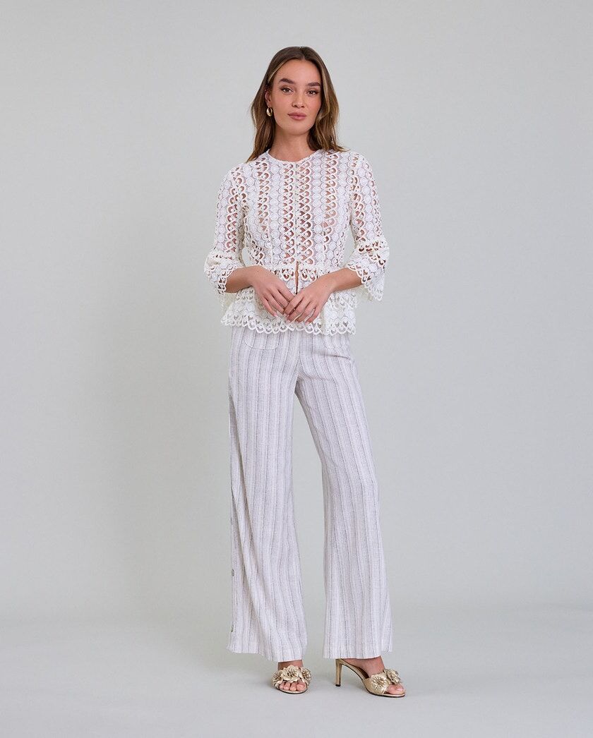 1AF1013-155 [ANNE FONTAINE] Capucine 外套 月光白 #P26F057119 (EU)