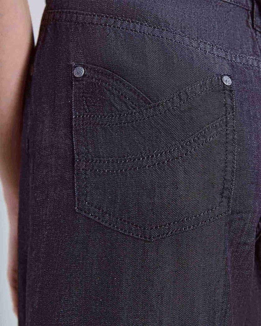 1AF1013-167 [ANNE FONTAINE] Nysa Washed 牛仔褲 黑色 #H26F32603 (EU)