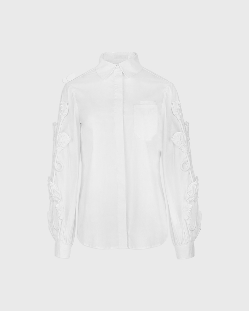 1AF1013-192 [ANNE FONTAINE] Souane 恤衫 白色 #H26F34401 (EU)