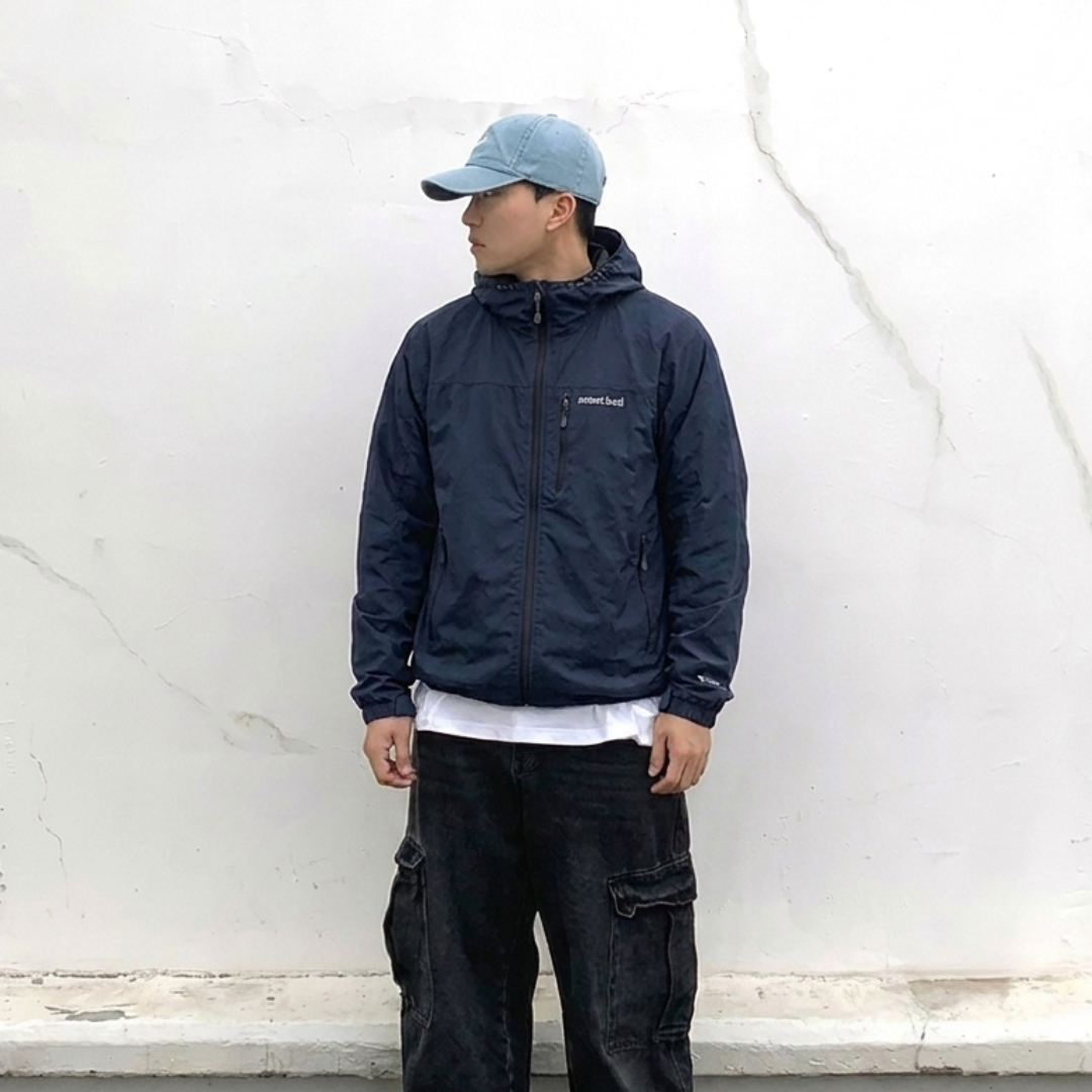 Mont-bell O.D.連帽外套 撥水防風尼龍款
