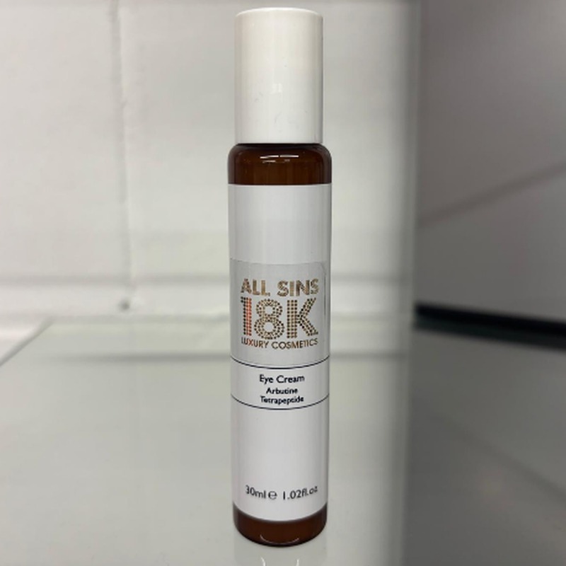 FAC-BBG1010-004 ALL SINS 18K 美白眼霜 30ml ALL SINS 18K WHITENING EYE CREAM (A4)