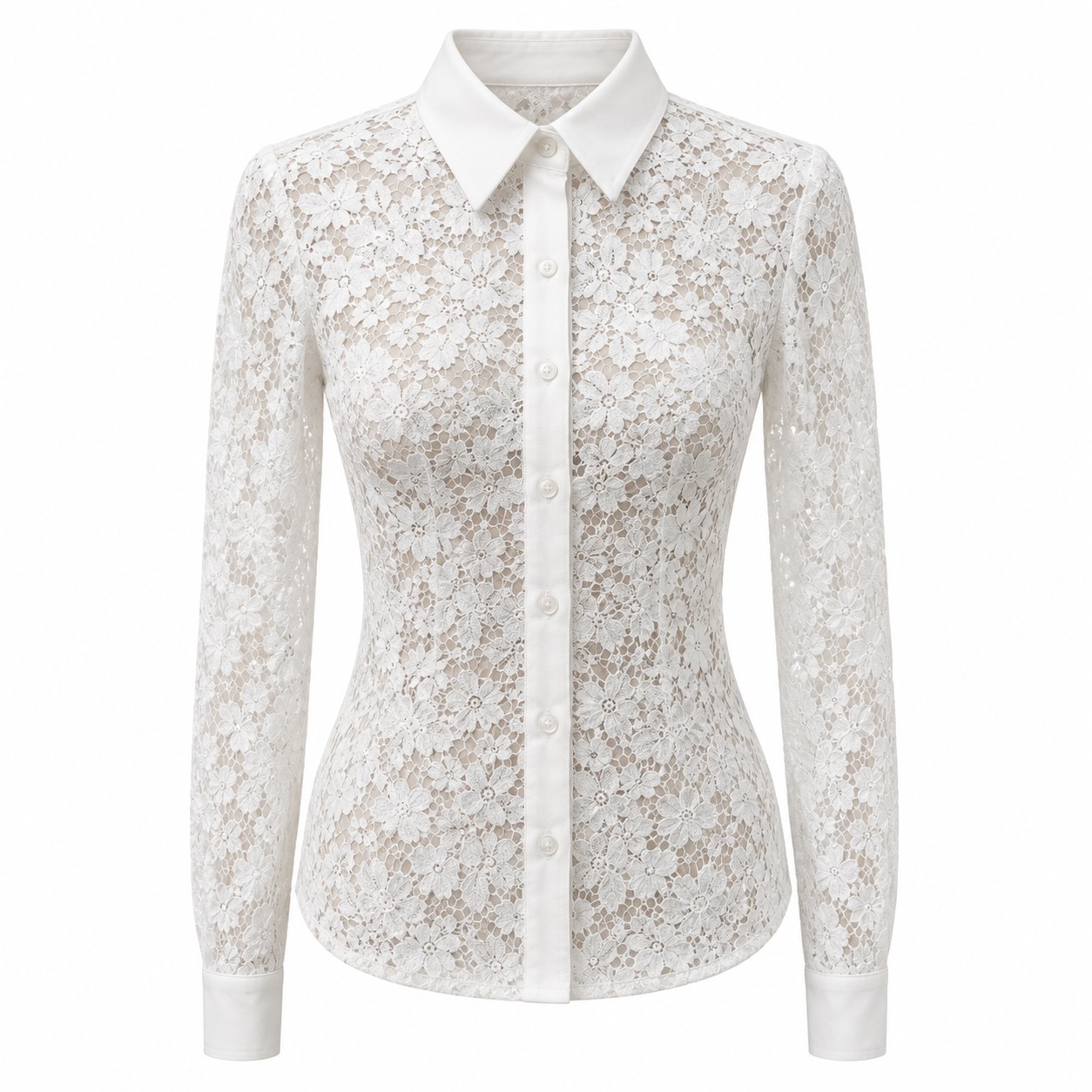 1AF1013-173 [ANNE FONTAINE] Nelsie 恤衫 白色 #H26F20101 (EU)