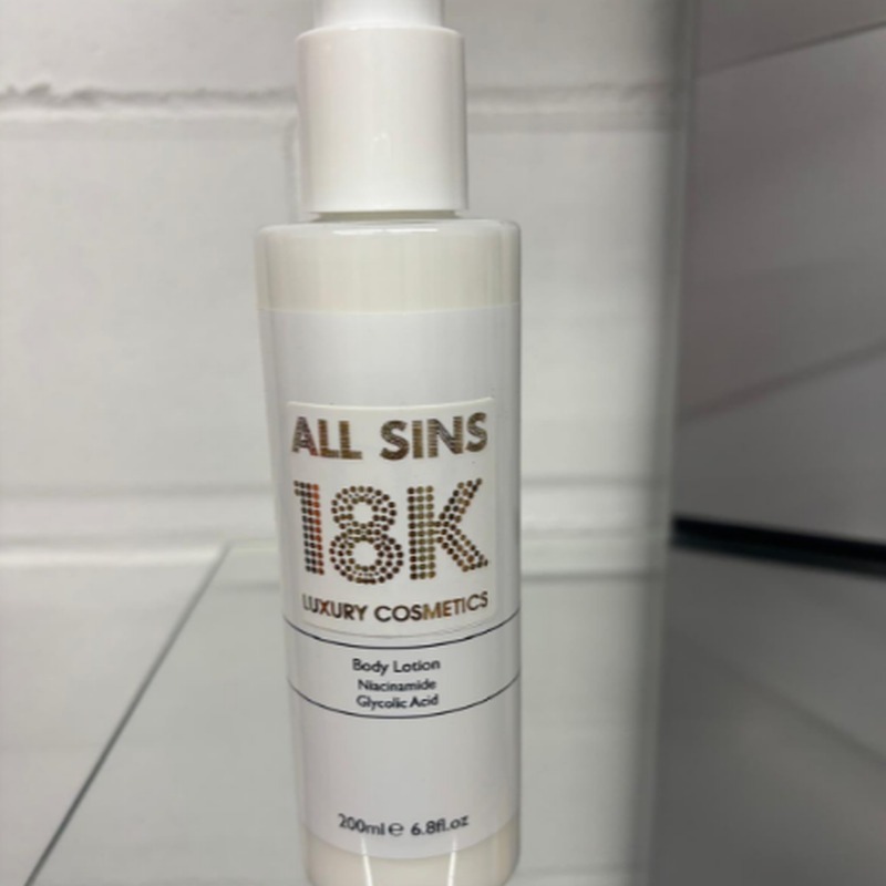 FAC-BBG1010-003 ALL SINS 18K 身體乳 200ml ALL SINS 18K BODY LOTION  (A3)