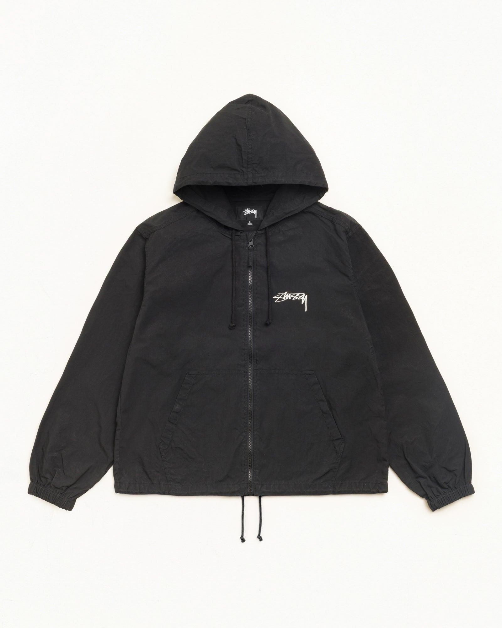 2026AW STUSSY BEACH SHELL COTTON WAX 蠟印 背後 字體 風衣 外套 現貨 115951