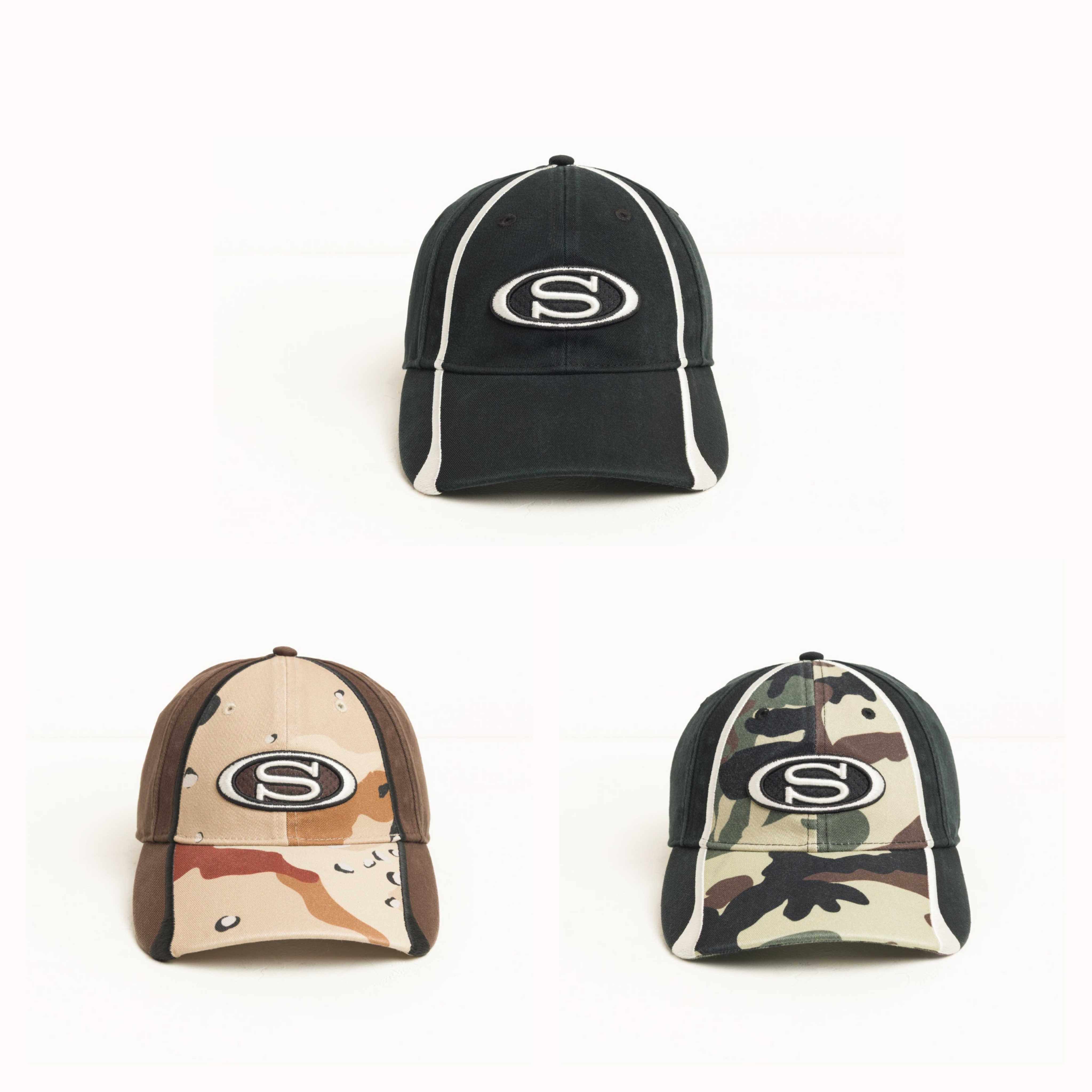 2026AW STUSSY LP S OVAL STRAPBACK CAP 拼接 出芽 老帽 棒球帽 帽子 現貨 1311235