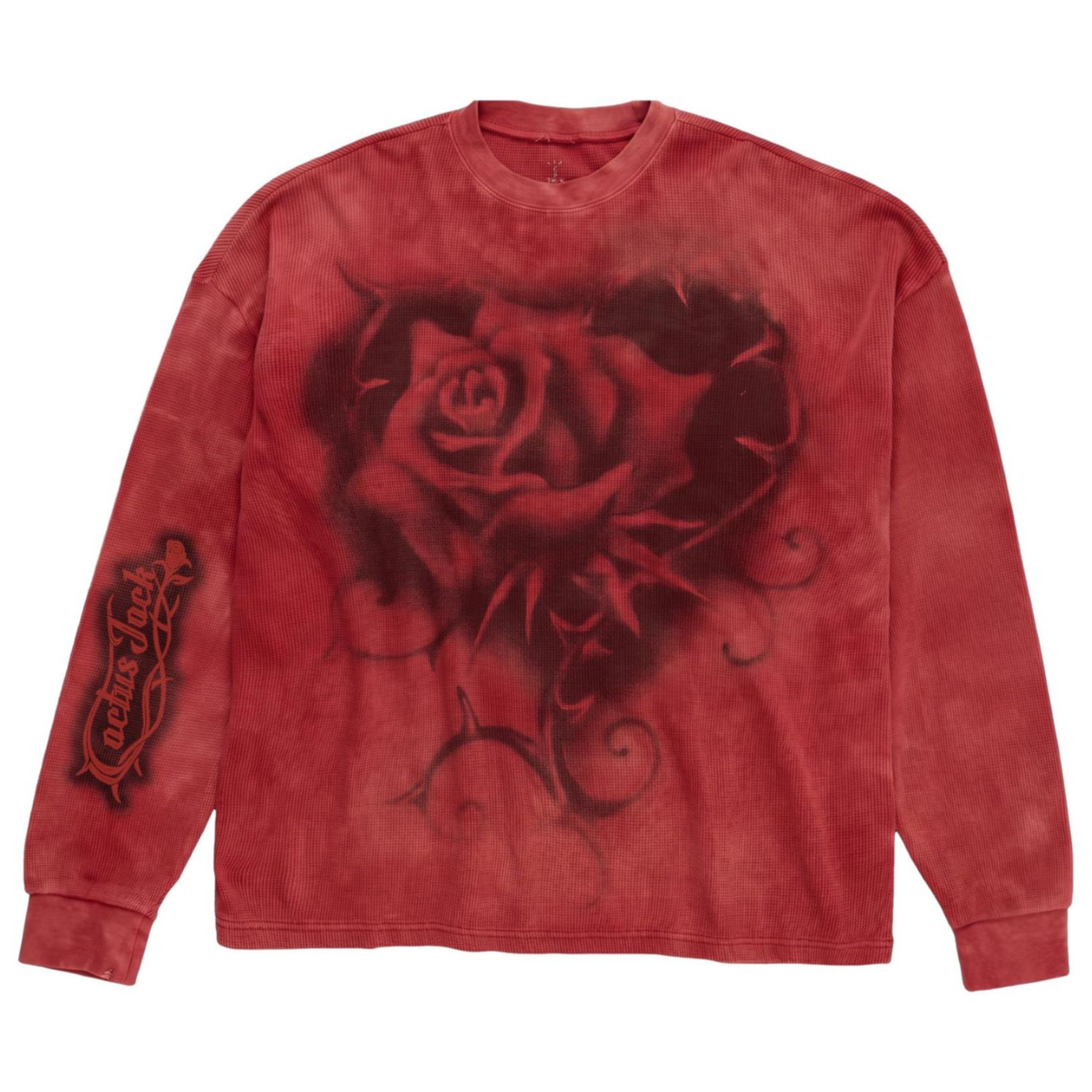 2026AW TRAVIS SCOTT CACTUS JACK x NIKE TIE DYE THERMAL RHINESTONE LONGSLEEVE 華夫格 聯名 長袖 長T 現貨 LATS-NK-TS01