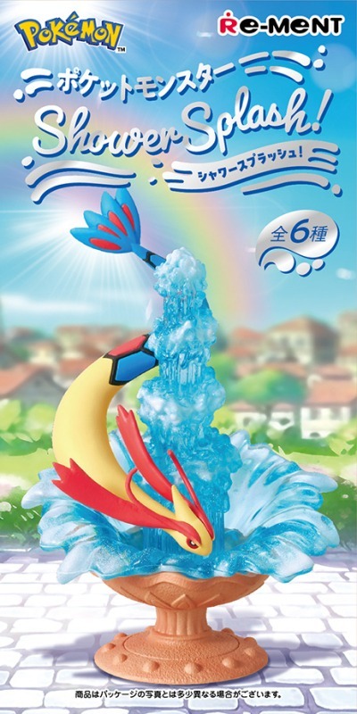 Re-ment Pokemon Shower Splash (一套6款)