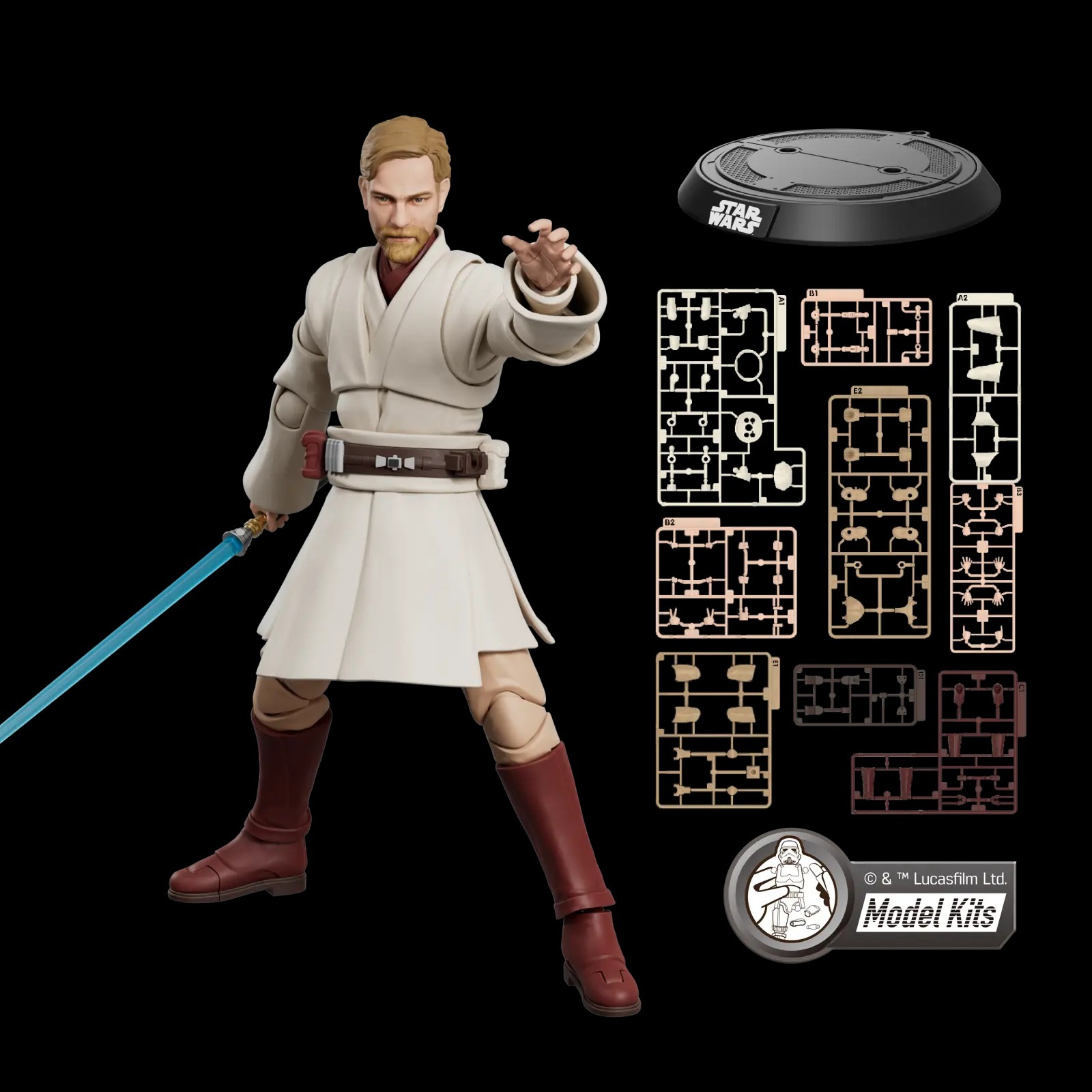 Blokees Figures - Star Wars CC09 Obi Wan Kenob