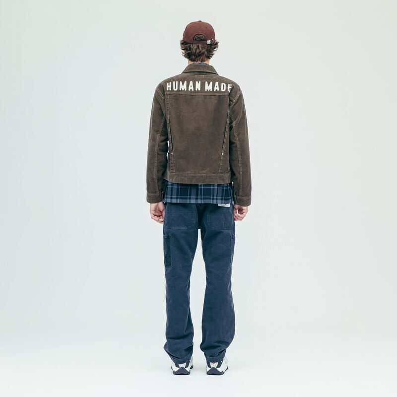 預購┃日本製 HUMAN MADE CORDUROY WORK JACKET 燈芯絨 刺繡 外套