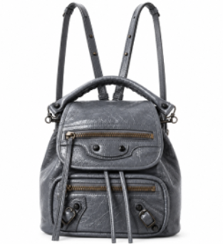RN261013-E78-頭層油臘牛皮24cm(W)*14cm(D)*21cm(H)灰色