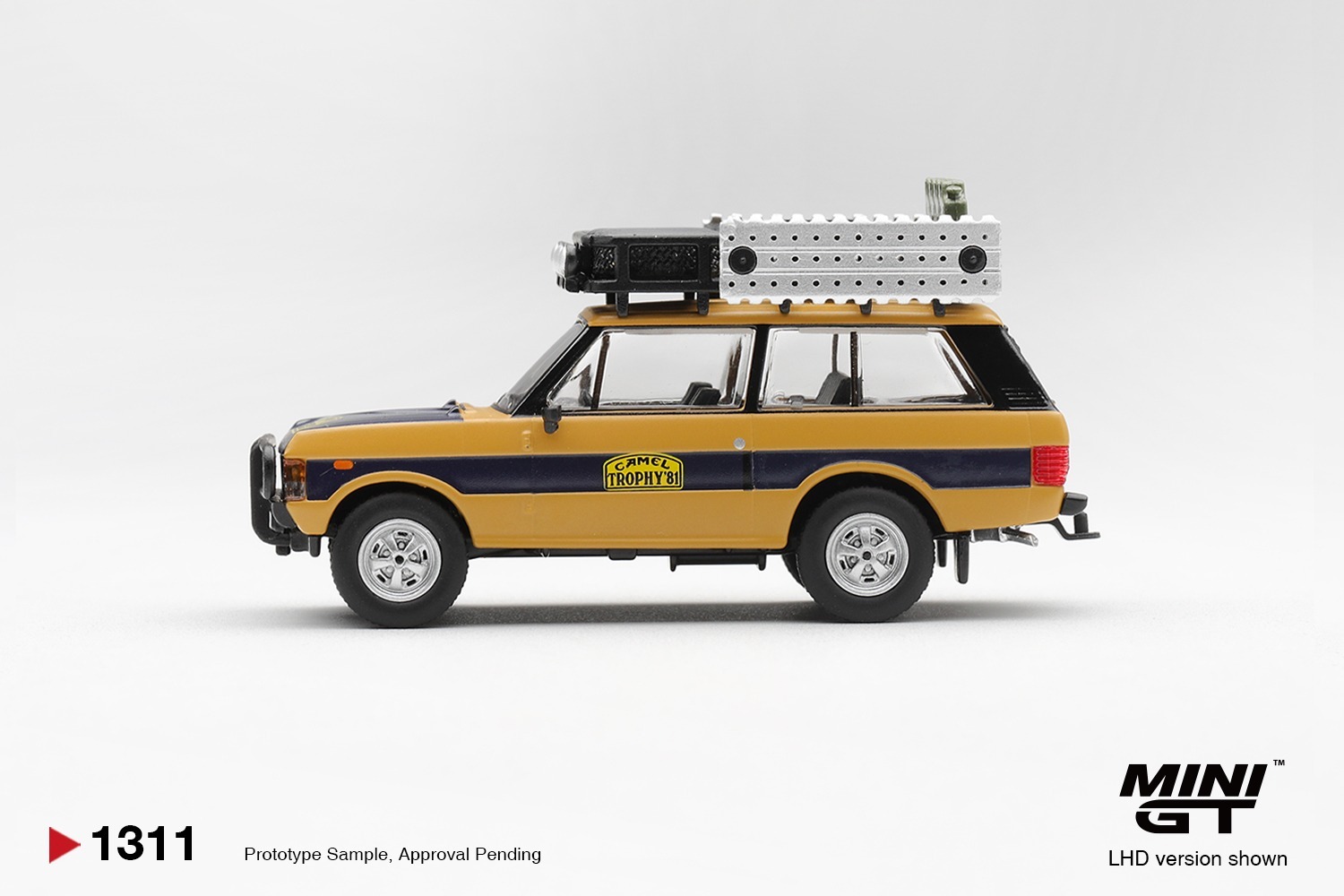 Mini GT 1/64 Range Rover 1981 Camel Trophy Sumatra N.Sudmann & F.Hofmann