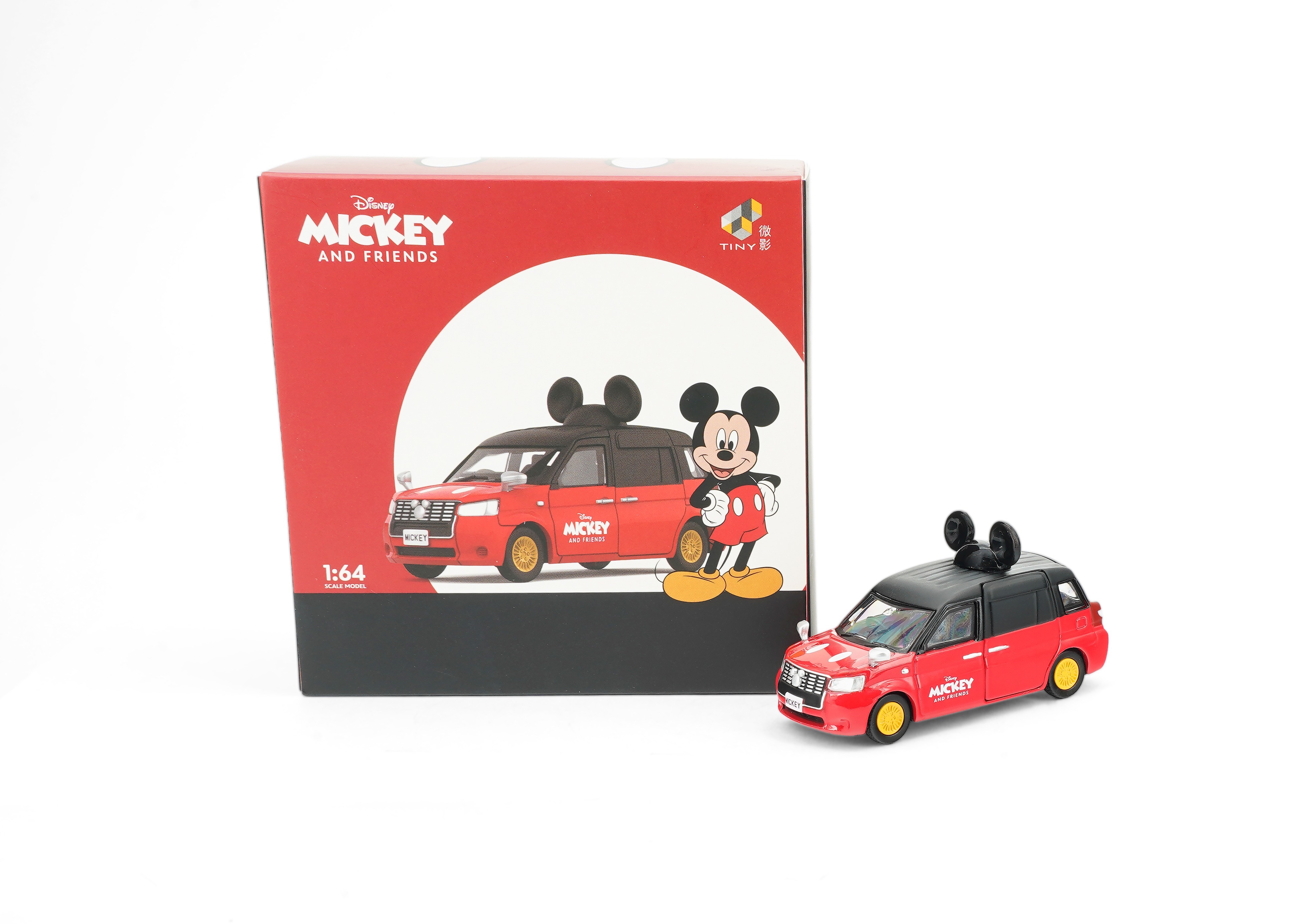 Tiny Disney Vehicle - Hong Kong Hybrid Urban Taxi x Mickey (Black)