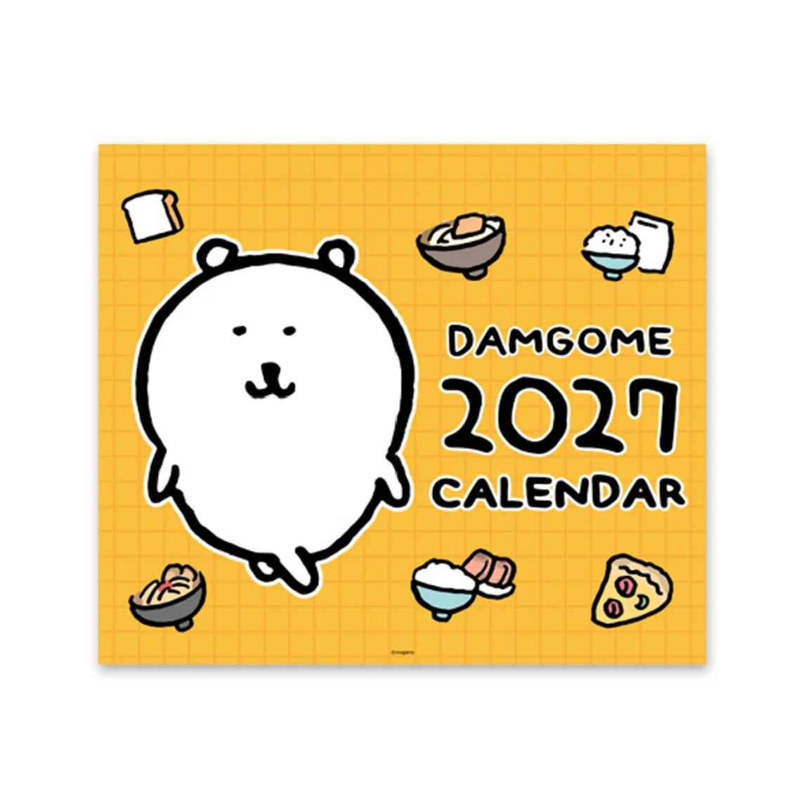 預訂｜韓國限定 白熊 2027枱曆 月曆 Desk Calendar