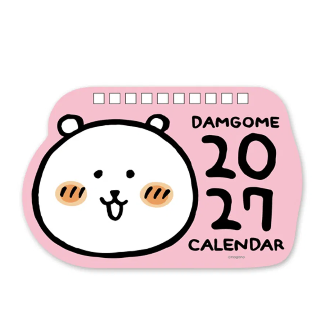 預訂｜韓國限定 白熊 2027迷你枱曆 月曆 Mini Calendar
