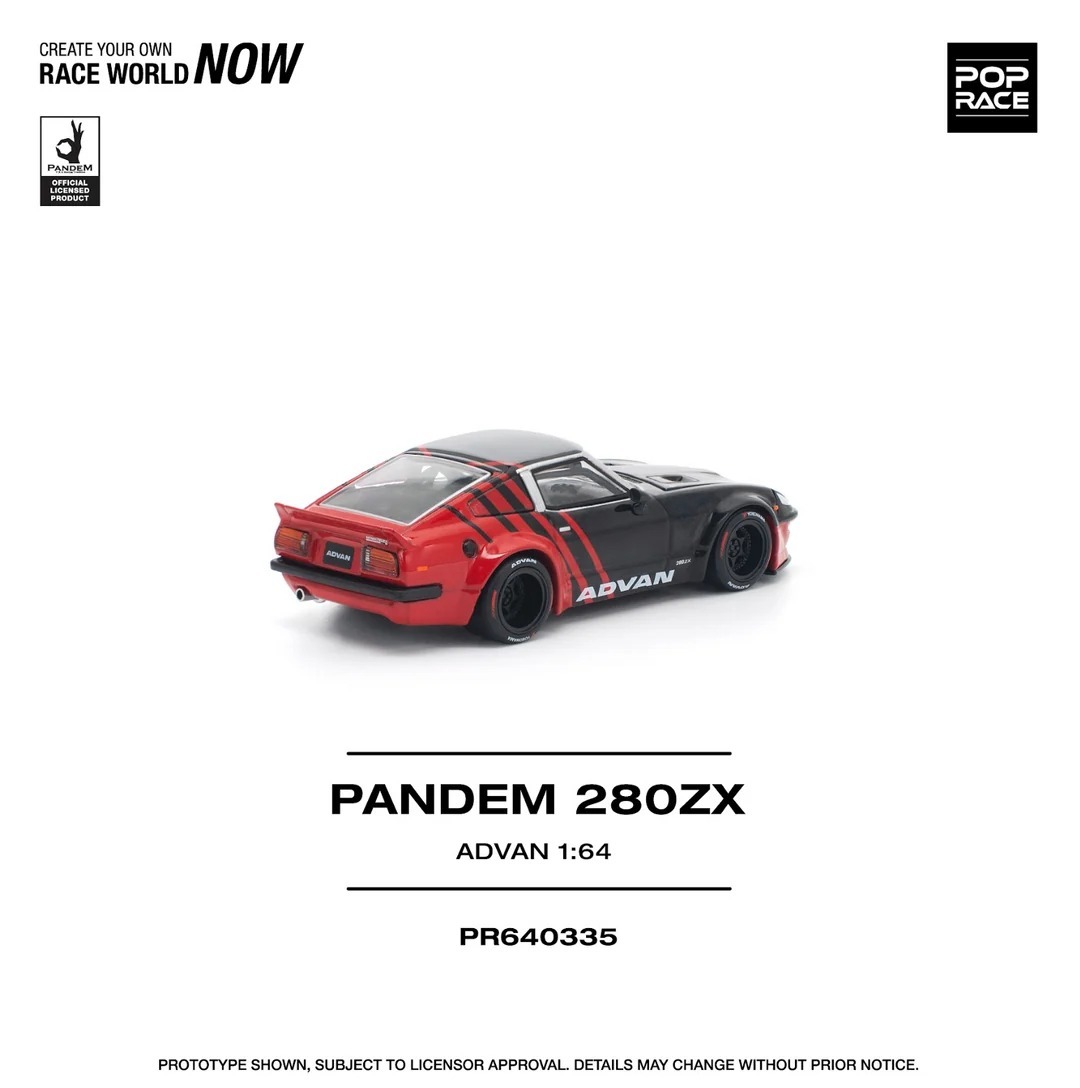 POPRACE 1/64 PANDEM 280ZX ADVAN