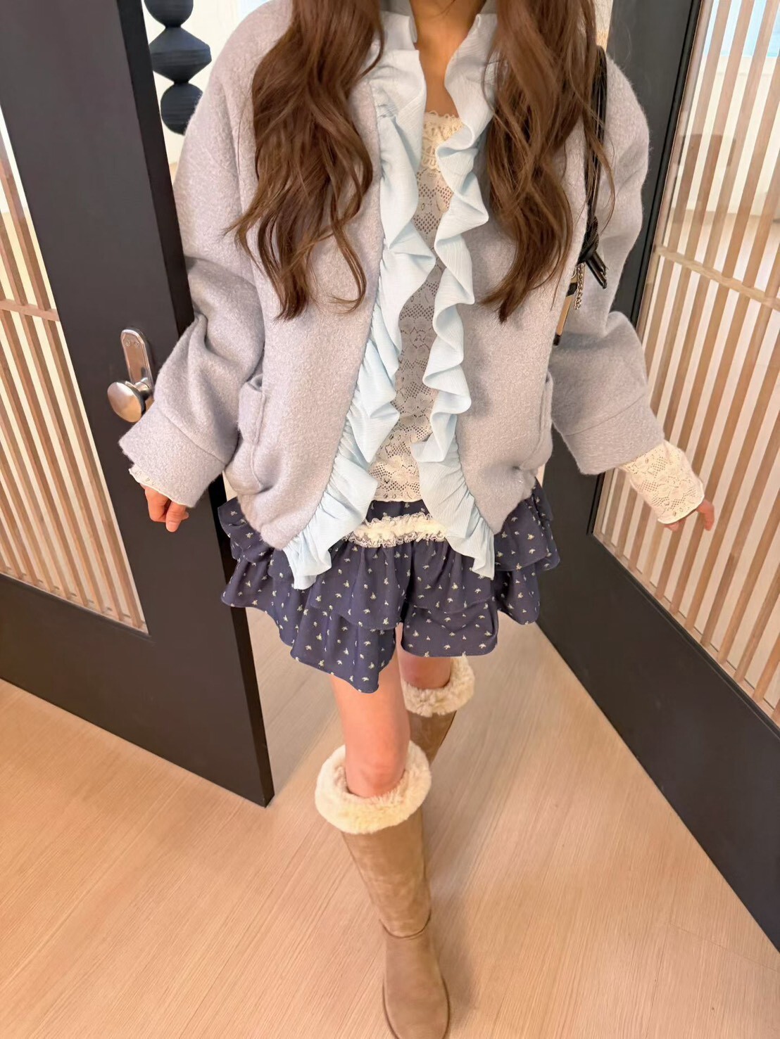 點點雙層蛋糕裙