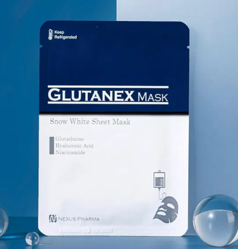 AB261012 - E27-Glutanex 光采保濕面膜1盒 22g X 5ea (買1送1共2件）EXP: 9/8/2029
