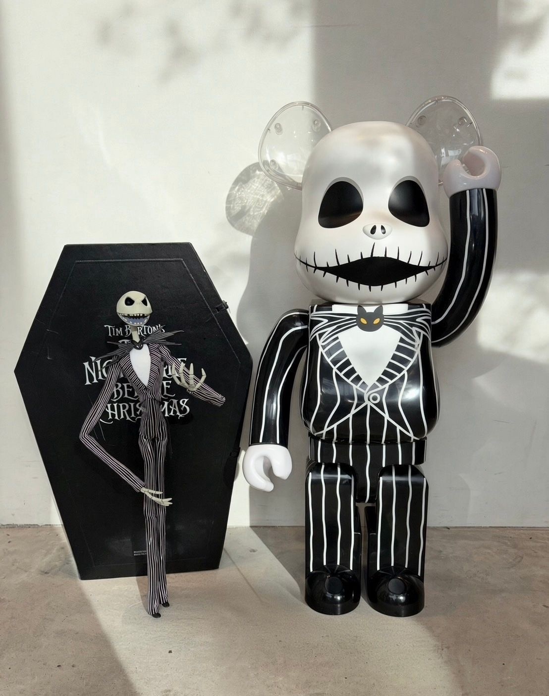 🎏Pre-Order🎏Bearbrick 1000% Jack Skellington
