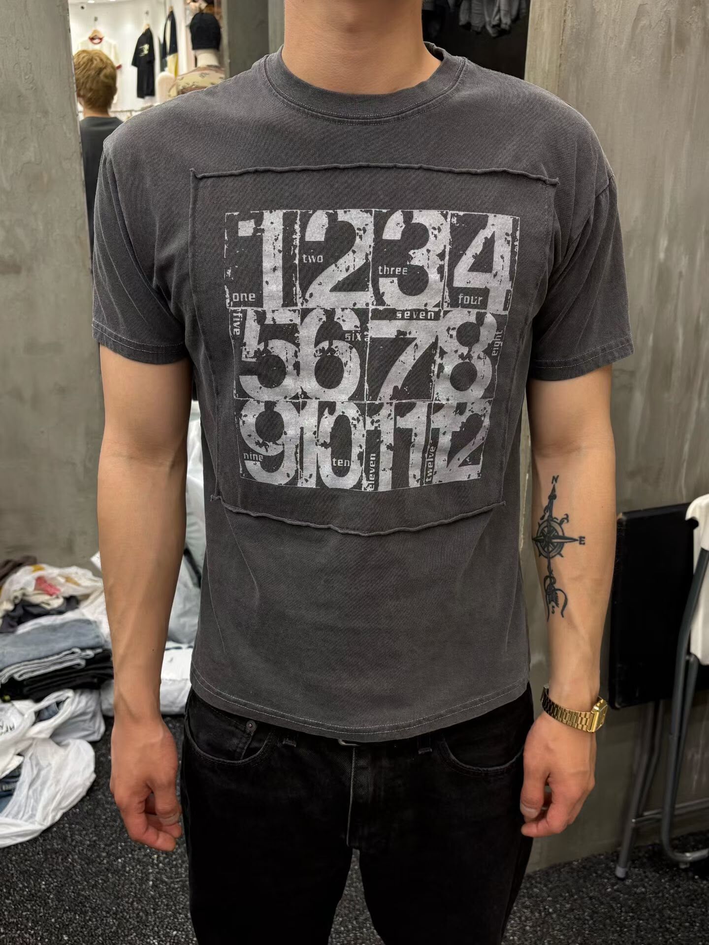 英文字短袖Tee SCOPE-160T