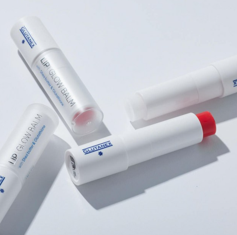 AB261012 - E34-Glutanex 清透柔光潤唇膏(紅色) 3.5g (買1送1共2支）EXP: 15/1/2029