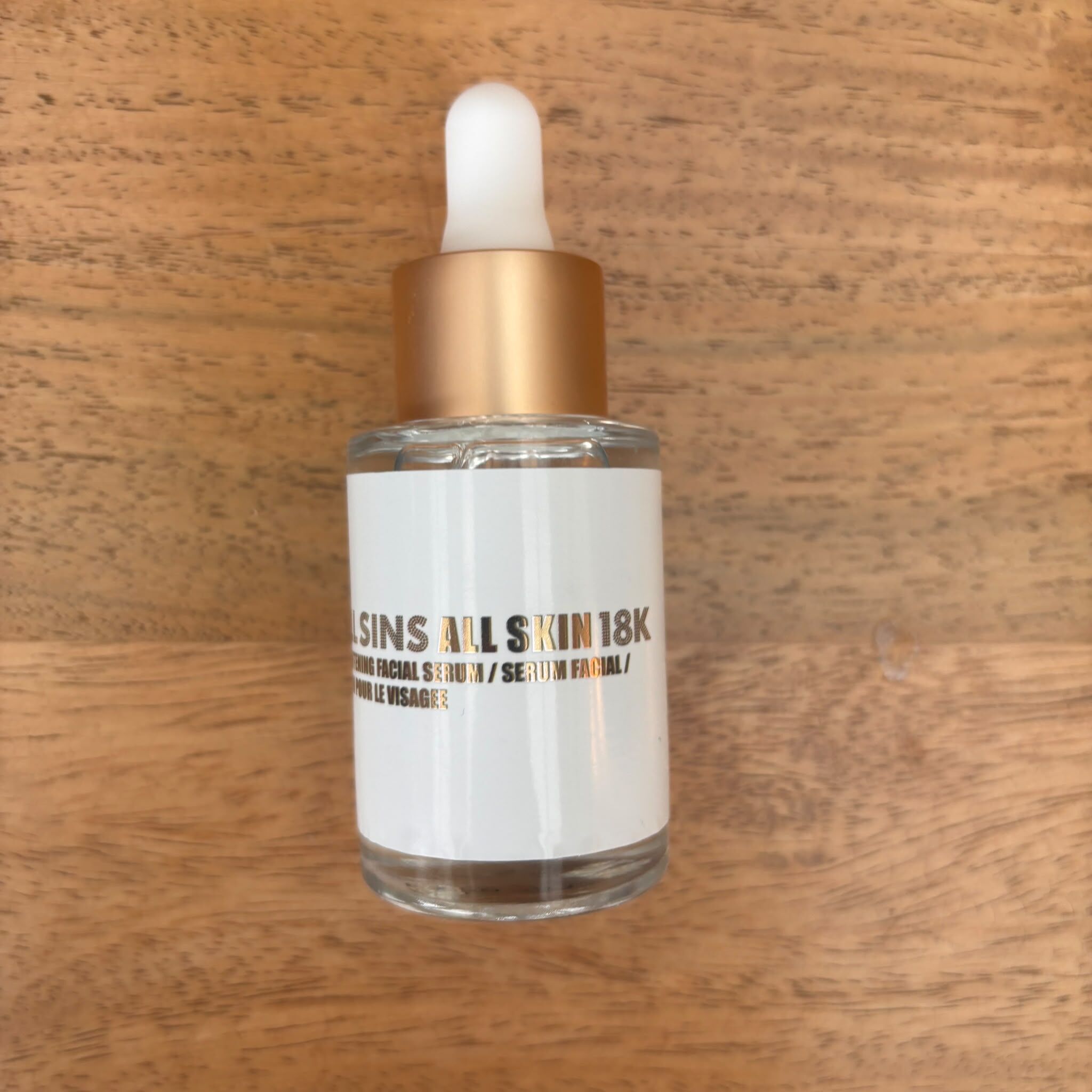 FAC-BBG1010-008 ALL SINS 18K 美白面部精華 30ml Brightening (Whitening) Facial Serum (A8)