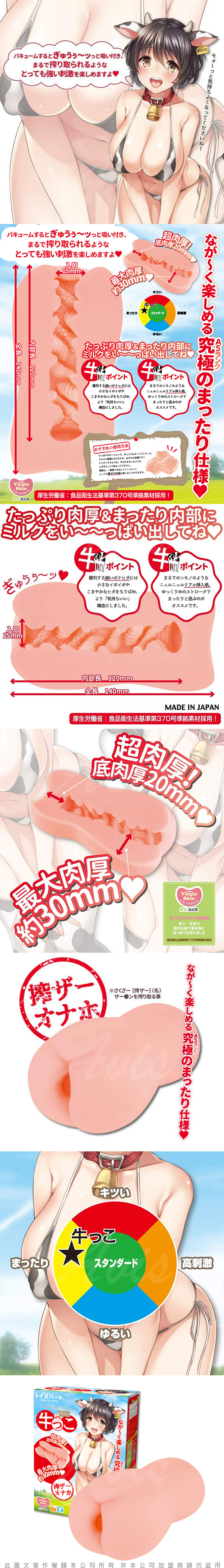對子哈特 Toys Heart TH 奶牛娘 飛機杯
