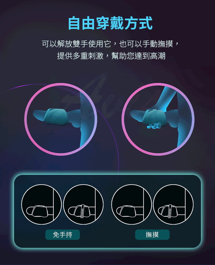 LOVENSE Gush 2 Motion 智能APP遙控 拍打震動鍛鍊環