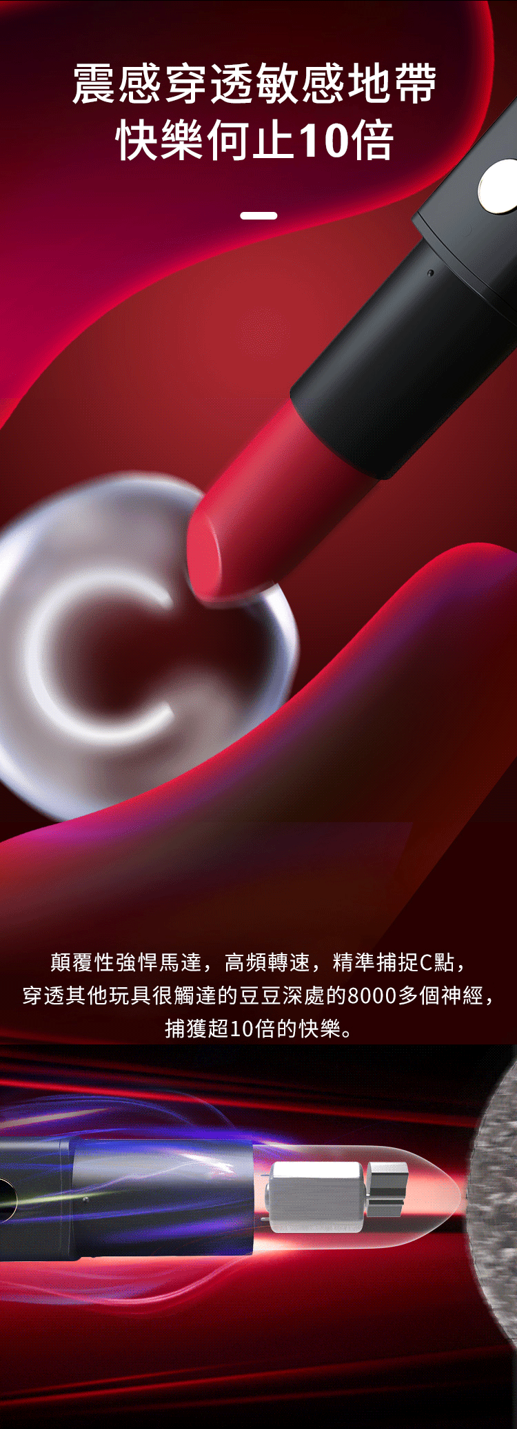 LOVENSE Exomoon 智能APP遙控 口紅震動器