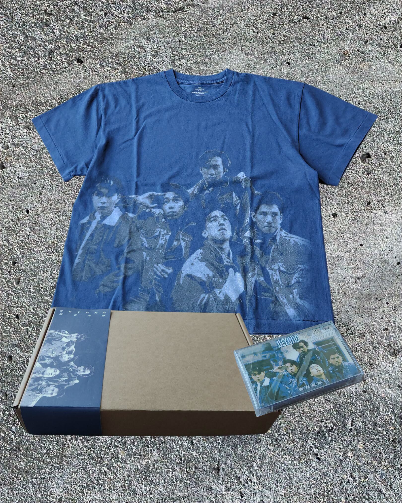 Beyond - 舊日足跡 T-shirt with Cassette