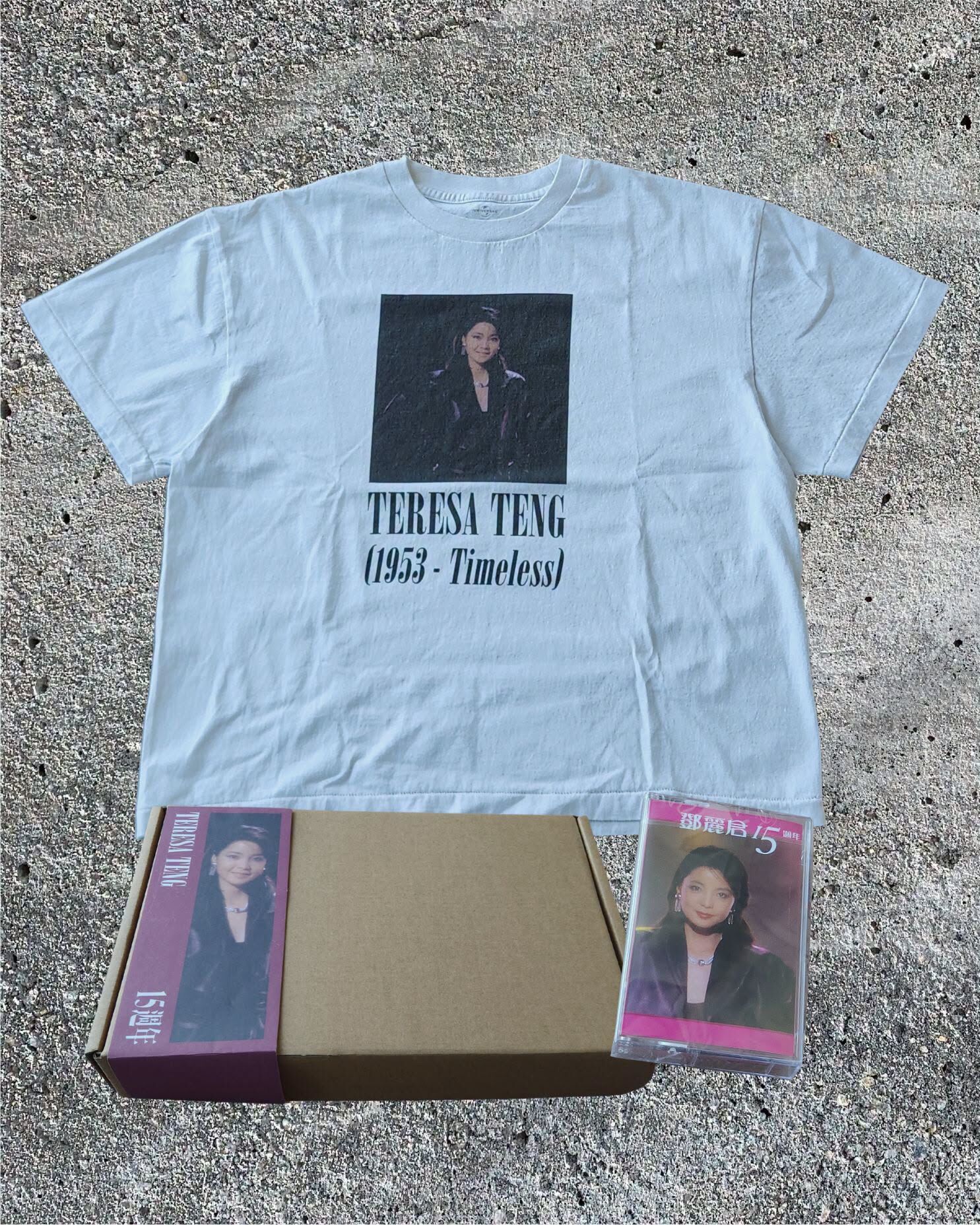 鄧麗君 Teresa Teng - 15週年 T-shirt with Cassette