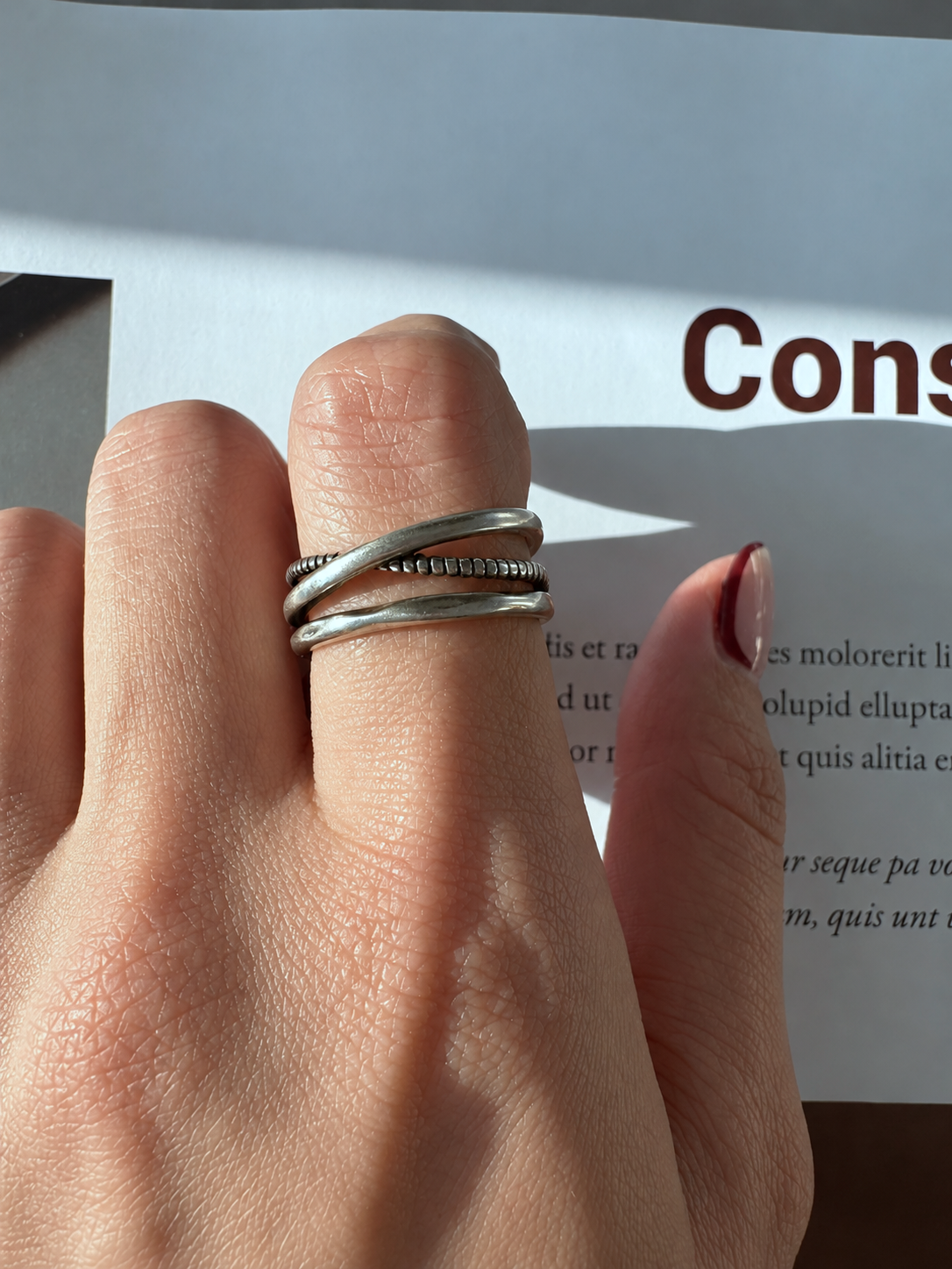 geometric ring