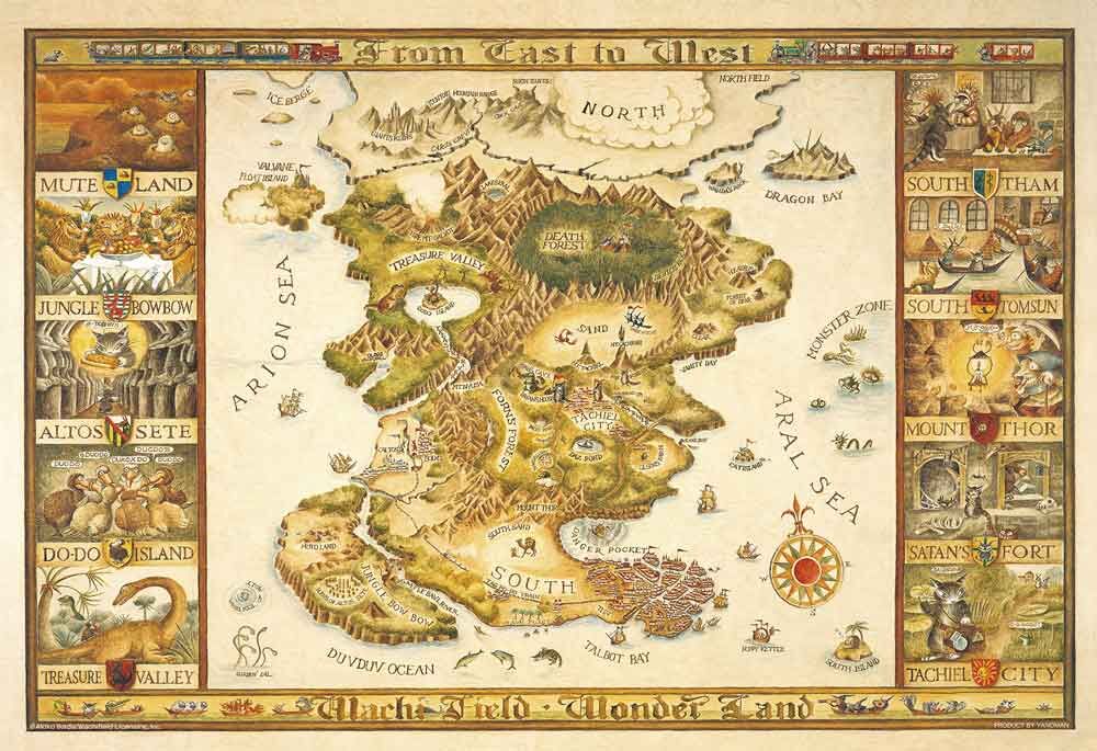WachiField Map (Smallest in the world)