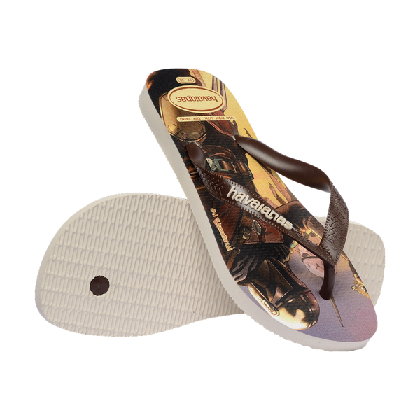 哈瓦仕 HAVAIANAS STAR WARS 星際大戰 絕地武士 尤達 小尤達 曼達洛人 防水 防滑 夾腳 人字拖 拖鞋【4135185-6516M】