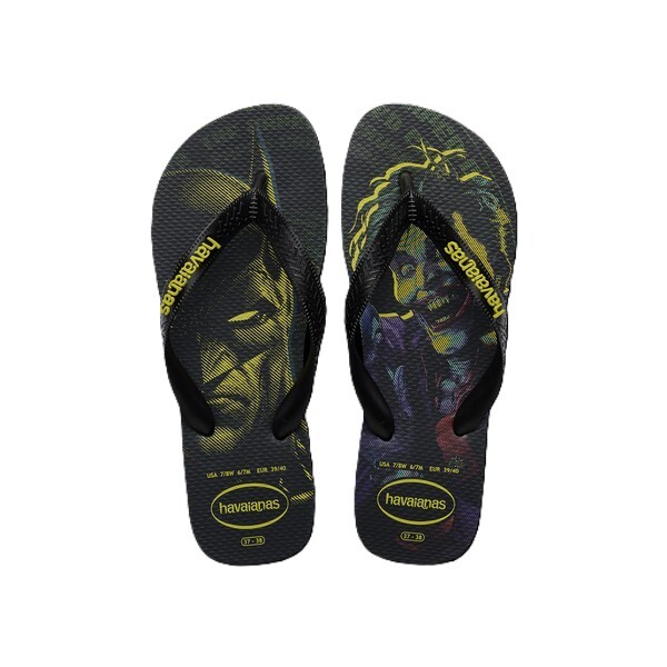 哈瓦仕 HAVAIANAS TOP HEROIS DC 漫畫英雄 DC聯名 蝙蝠俠 閃電俠 SUPERMAN 防水 防滑 夾腳 人字拖 拖鞋【4141765-7892U】