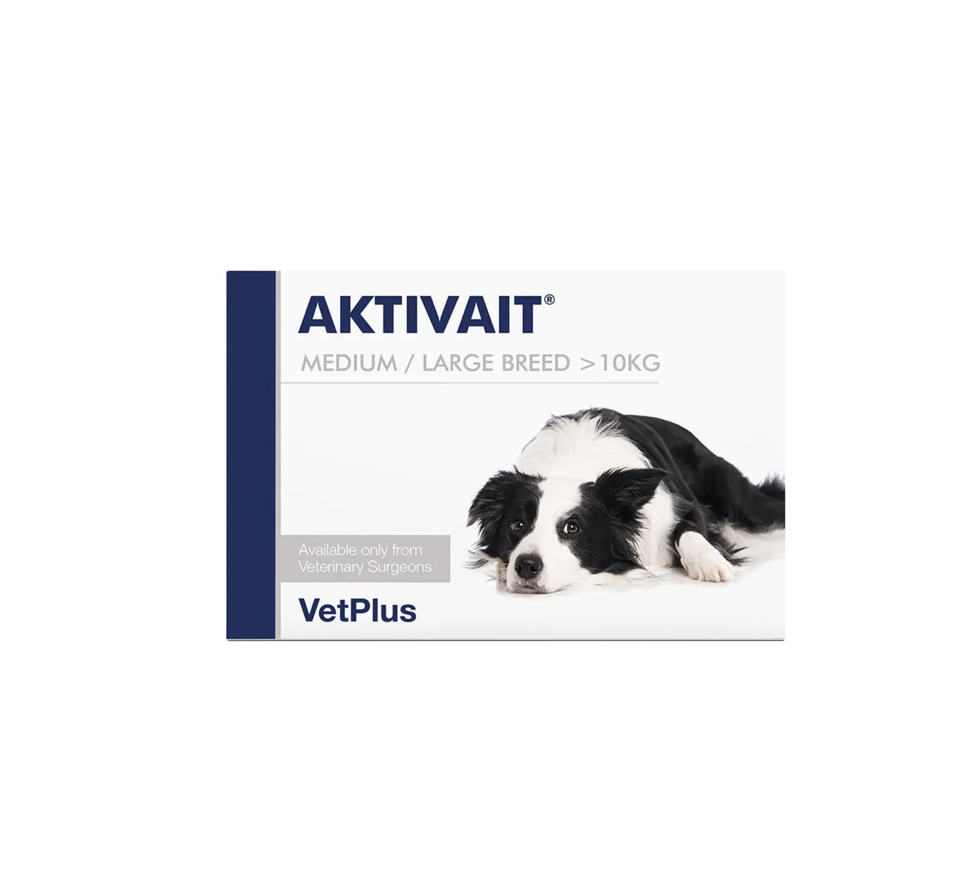 VetPlus - Aktivait 腦活素補充品 60粒裝 (10kg  中,大型犬種 )