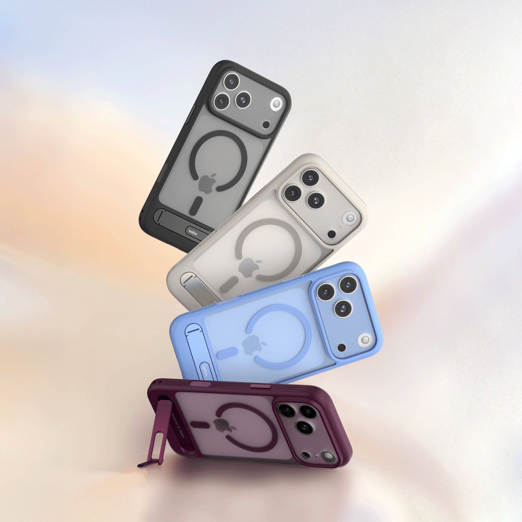 SheerForce™ iPhone 17 及 18 系列磁吸支架手機殼 (Gallery 系列)
