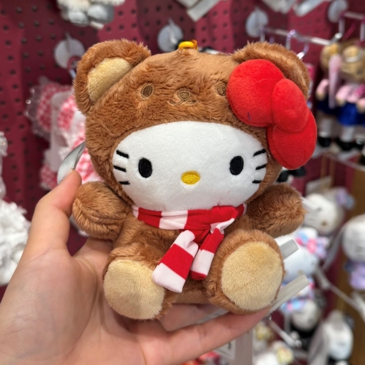 韓國 SANRIO 三麗鷗 Hello Kitty 50週年限定熊熊掛飾 13cm